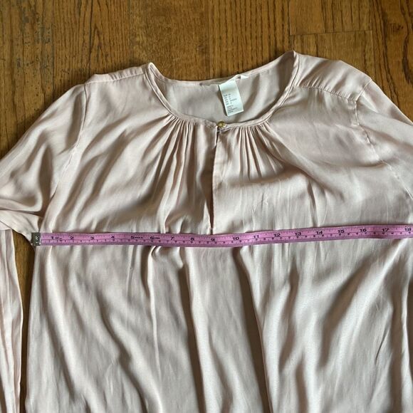 H & M Bohemian Long Sleeve Blouse Size 6 - Picture 7 of 11